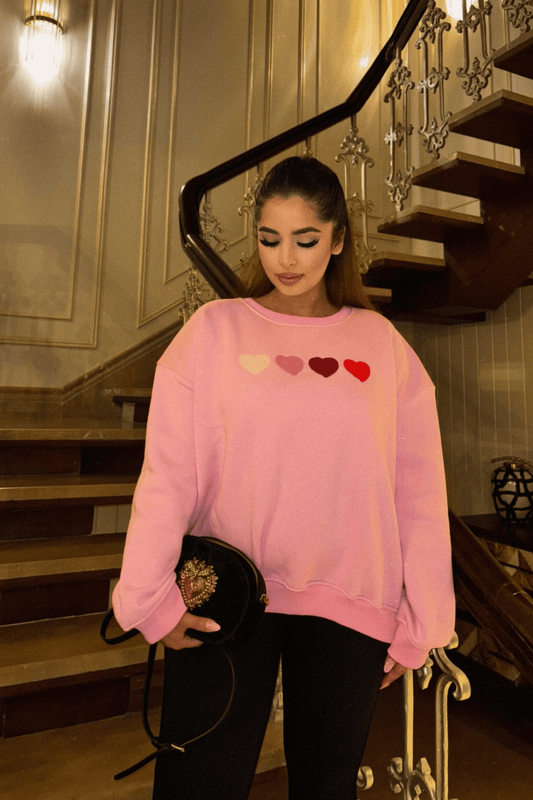 PINK CRUSH SWEATSHIRT