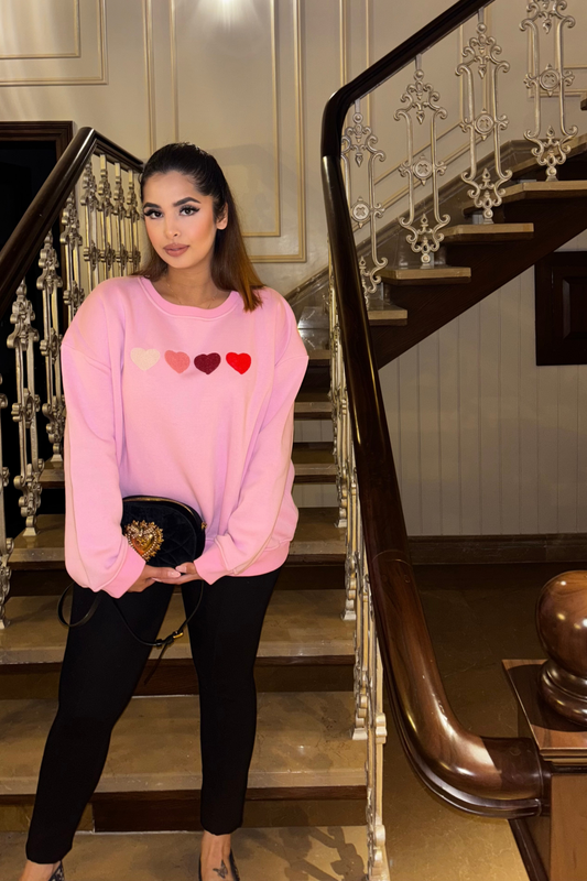 PINK CRUSH SWEATSHIRT