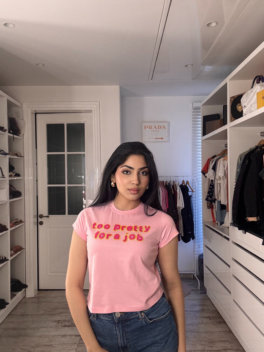 TOO PRETTY FOR A JOB