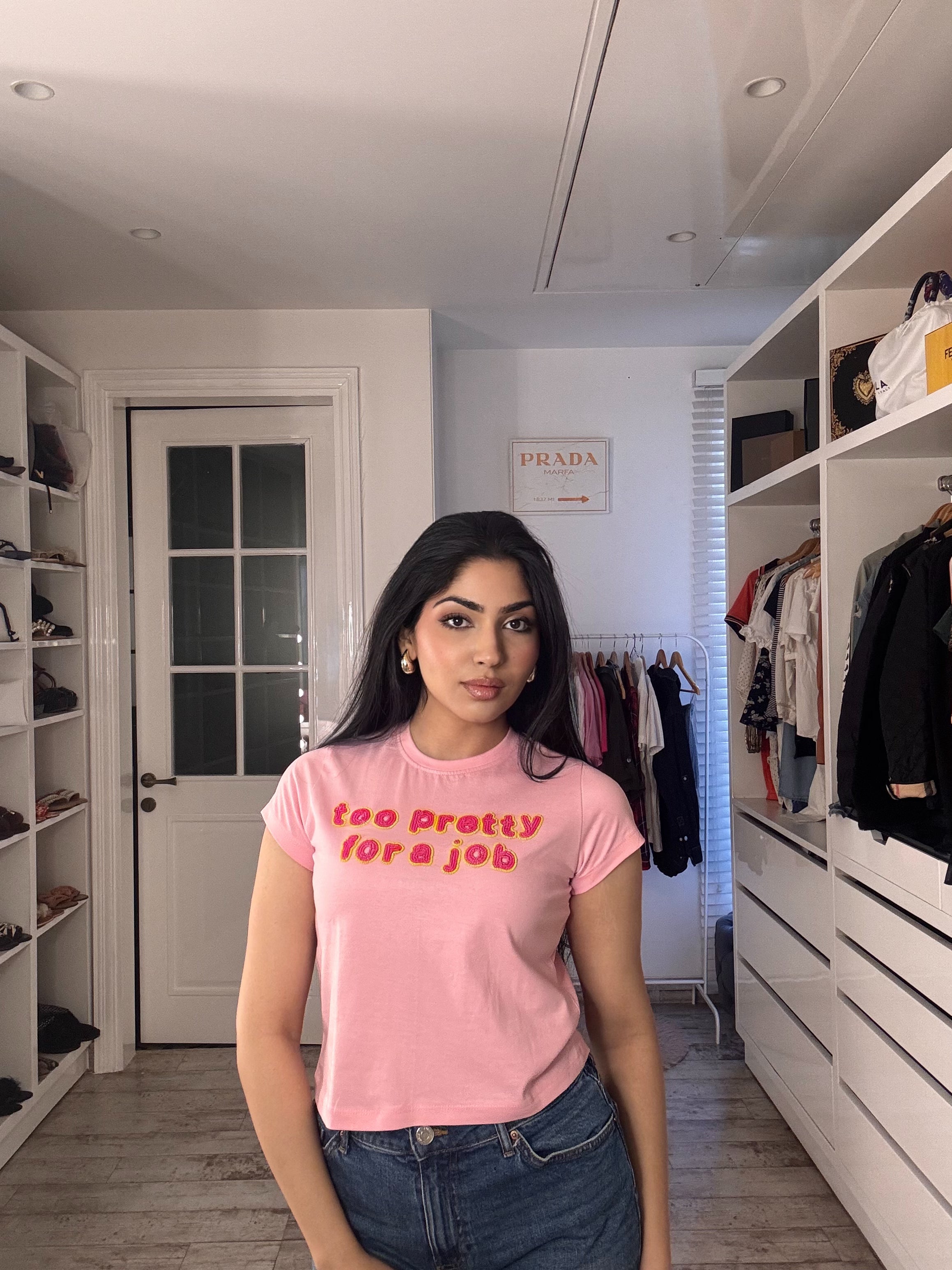 TOO PRETTY FOR A JOB