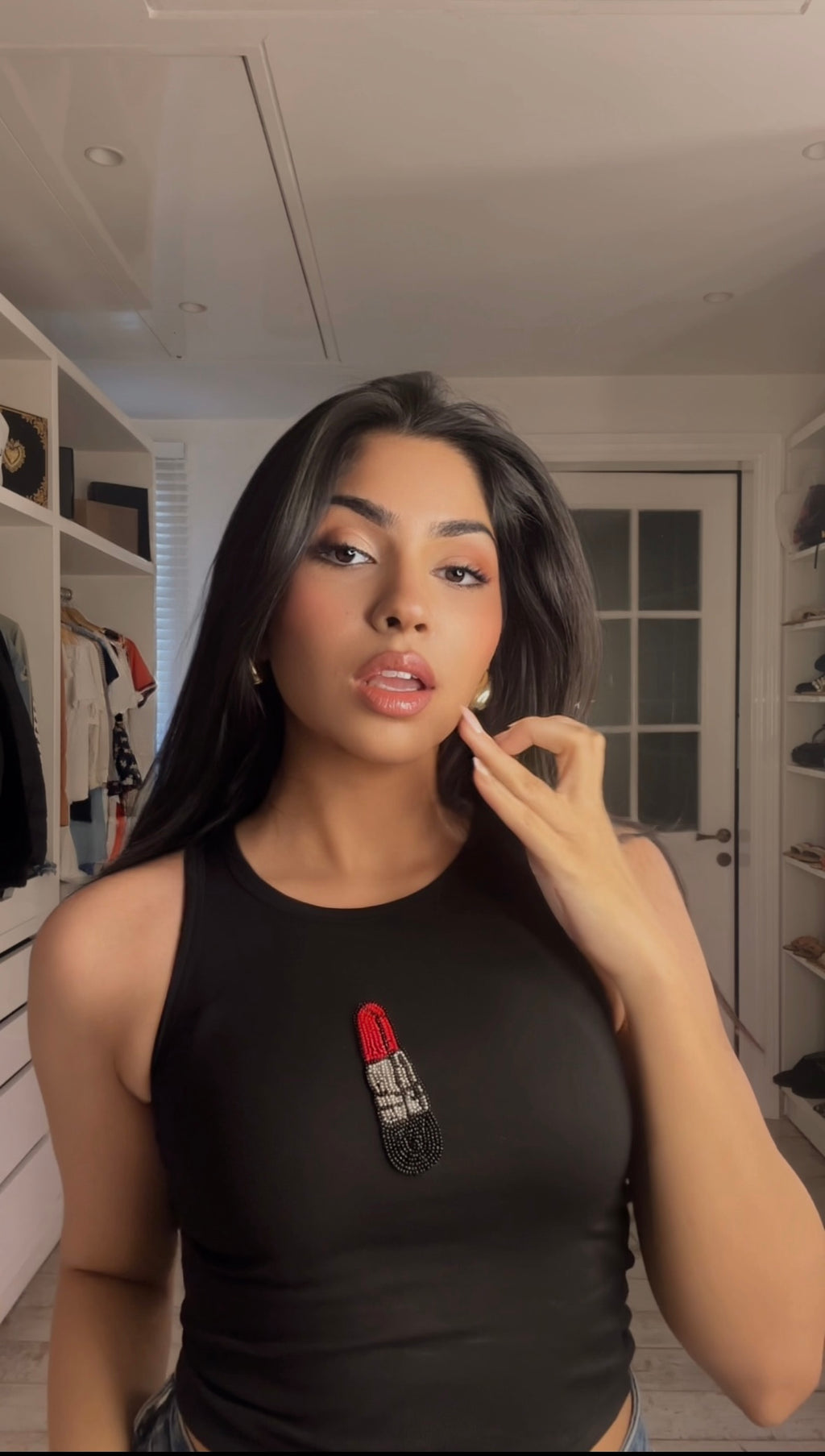 LIPSTICK CRUSH VALENTINE TANK