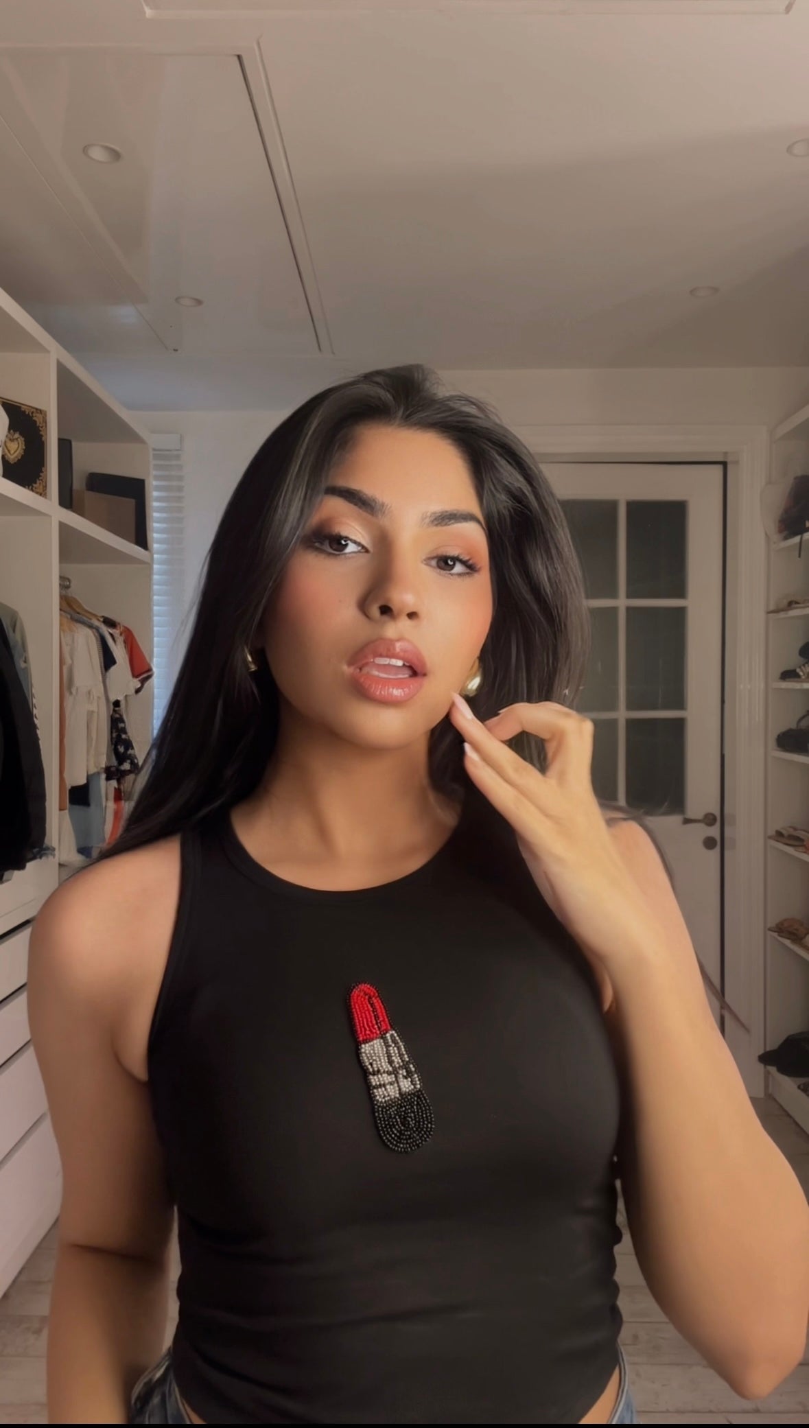 LIPSTICK CRUSH VALENTINE TANK