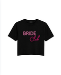 BRIDE CLUB BLACK TEE