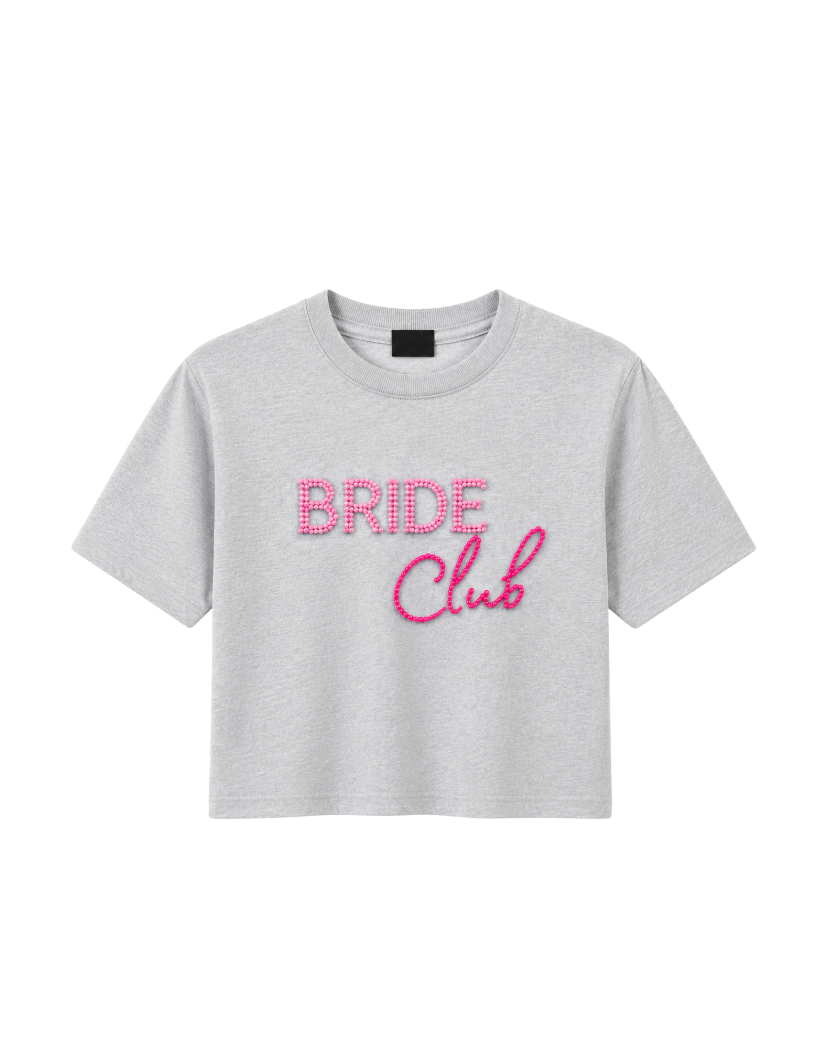 BRIDE CLUB GREY TEE